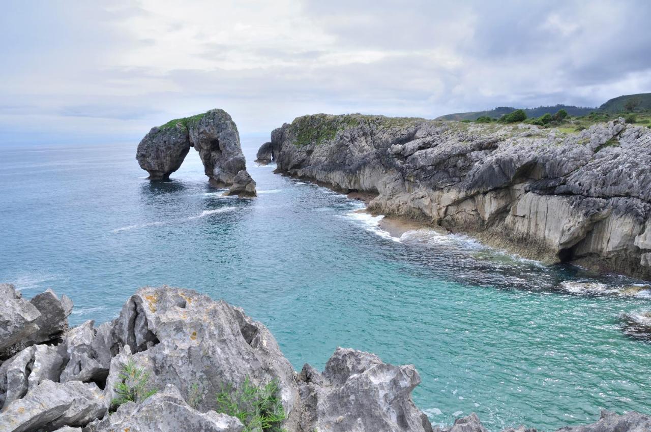 Casa Rural Las Fraguas Llanes, Gulpiyuri, Bufones Екстер'єр фото