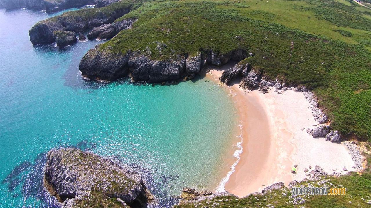 Casa Rural Las Fraguas Llanes, Gulpiyuri, Bufones Екстер'єр фото